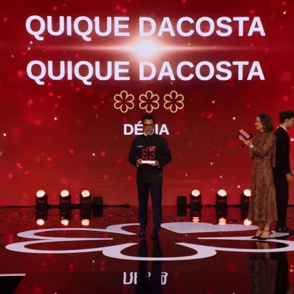 Michelin Guide Spain winners 2026 included Quique Dacosta