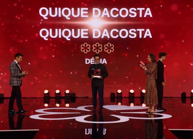 Michelin Guide Spain winners 2026 included Quique Dacosta