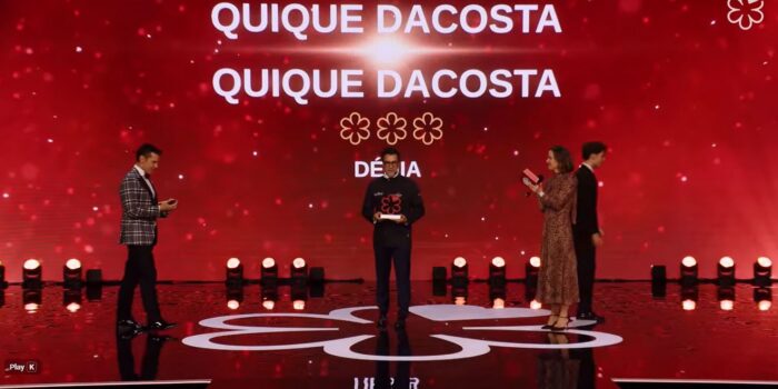 Michelin Guide Spain winners 2026 included Quique Dacosta